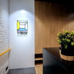 Капсульный отель inBox Санкт-Петербург интерьер отеля