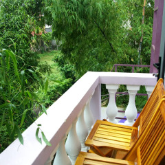 Отель Purple Garden Homestay балкон