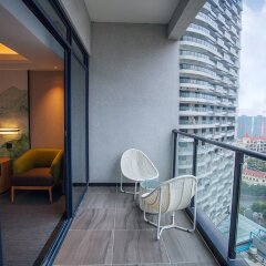 Отель Hampton By Hilton Qingyuan Qingxin балкон