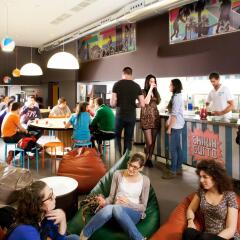 Amistat Beach Hostel Barcelona гостиничный бар