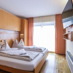 Отель JUFA Hotel Salzburg Австрия, Зальцбург - 1 отзыв об отеле, цены и фото номеров - забронировать отель JUFA Hotel Salzburg онлайн комната для гостей фото 5