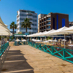 Honeymoon Hotel Турция, Мармарис - отзывы, цены и фото номеров - забронировать отель Honeymoon Hotel онлайн приотельная территория фото 2