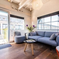 Отель The Yays - Crane Apartment Нидерланды, Амстердам - отзывы, цены и фото номеров - забронировать отель The Yays - Crane Apartment онлайн комната для гостей фото 2