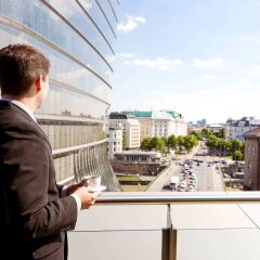 Отель Novotel Wien City балкон