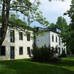 Отель Villa Seraphinum Германия, Дрезден - отзывы, цены и фото номеров - забронировать отель Villa Seraphinum онлайн вид на фасад