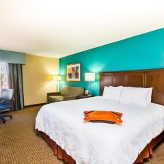 Отель Hampton Inn Decatur США, Декейтер - отзывы, цены и фото номеров - забронировать отель Hampton Inn Decatur онлайн комната для гостей фото 2