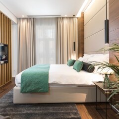 Отель Dominic Smart & Luxury Suites Parliament комната для гостей фото 5