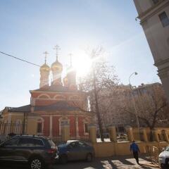 Апартаменты Two bedroom Premium Apartment Old Arbat Москва парковка