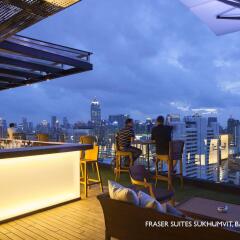 Отель Fraser Suites Sukhumvit Бангкок гостиничный бар