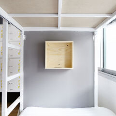 Liveitup Asok Hostel Бангкок сейф в номере