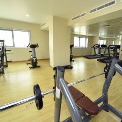 Отель Alain Hotel Apartments ОАЭ, Аджман - отзывы, цены и фото номеров - забронировать отель Alain Hotel Apartments онлайн фитнесс-зал фото 3