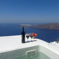 Отель Langas Villas Греция, Остров Санторини - отзывы, цены и фото номеров - забронировать отель Langas Villas онлайн бассейн фото 2