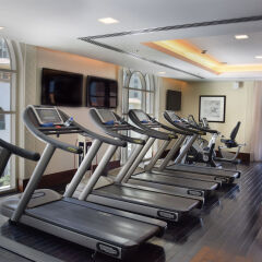 Отель The Ritz-Carlton, Dubai фитнесс-зал
