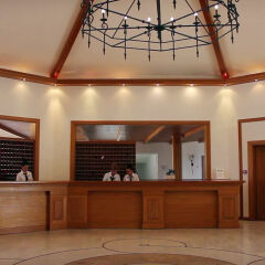 Отель Mitsis Rinela Beach Resort & Spa - All Inclusive интерьер отеля