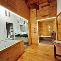 Отель Maison Bionaz Ski & Sport Италия, Аоста - отзывы, цены и фото номеров - забронировать отель Maison Bionaz Ski & Sport онлайн ванная фото 2