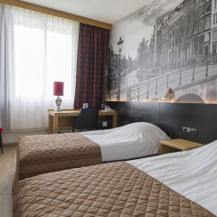 Отель Bastion Hotel Schiphol / Hoofddorp Нидерланды, Хофддорп - 1 отзыв об отеле, цены и фото номеров - забронировать отель Bastion Hotel Schiphol / Hoofddorp онлайн комната для гостей фото 5