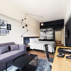 Pentahotel Moscow, Arbat in Moscow, Russia from 99$, photos, reviews - zenhotels.com guestroom photo 2