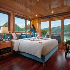 Отель Maya Halong Cruises комната для гостей фото 5