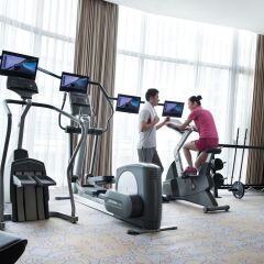 Отель Grand Millennium HongQiao Shanghai Китай, Шанхай - отзывы, цены и фото номеров - забронировать отель Grand Millennium HongQiao Shanghai онлайн фитнесс-зал фото 2