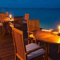 Отель Adaaran Prestige Water Villas Медупару питание фото 3