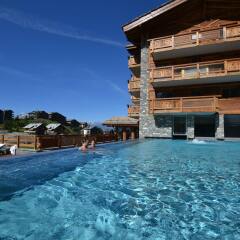 Отель Nendaz 4 Vallées & SPA Нендаз бассейн фото 3