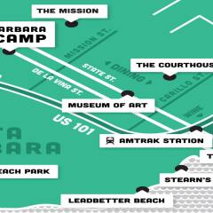 Отель AutoCamp Santa Barbara городской автобус