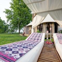 Отель Glamping Canonici di San Marco Италия, Мирано - отзывы, цены и фото номеров - забронировать отель Glamping Canonici di San Marco онлайн балкон