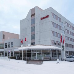 Отель Scandic Kirkenes Норвегия, Киркенес - отзывы, цены и фото номеров - забронировать отель Scandic Kirkenes онлайн вид на фасад