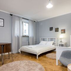Апартаменты Browarna Guest Apartment Варшава комната для гостей фото 4