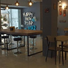 Qing lian Youth Hostel&Cafe гостиничный бар