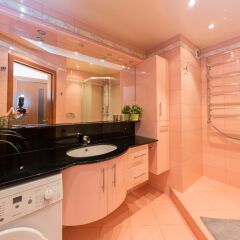 Гостиница Spikado Apartment Granat 1905 в Москве отзывы, цены и фото номеров - забронировать гостиницу Spikado Apartment Granat 1905 онлайн Москва ванная