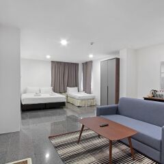 Отель D Varee Xpress Pula Silom Таиланд, Бангкок - отзывы, цены и фото номеров - забронировать отель D Varee Xpress Pula Silom онлайн комната для гостей фото 5