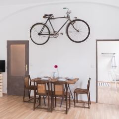 Апартаменты Charming Apartment Prague комната для гостей фото 5