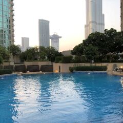 Отель Ultimate Stay 4BR Burj Khalifa view бассейн