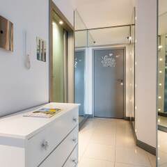 Отель P&O Apartments Plac Europejski 3 Польша, Варшава - отзывы, цены и фото номеров - забронировать отель P&O Apartments Plac Europejski 3 онлайн ванная