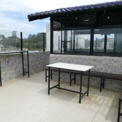 Dalat Sky Hostel Далат балкон