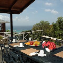 Отель Spring House Bequia питание