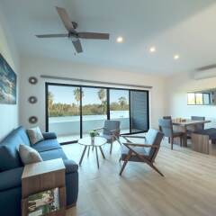 Отель Cactus 1092 Oceanview Lux condo's w Rooftop Pool/Kitchens - Beach Access Мексика, Сан-Хосе-дель-Кабо - отзывы, цены и фото номеров - забронировать отель Cactus 1092 Oceanview Lux condo's w Rooftop Pool/Kitchens - Beach Access онлайн комната для гостей фото 2