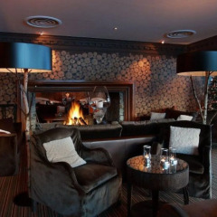 Отель Alpes Hôtel du Pralong интерьер отеля