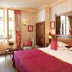Отель Hôtel Au Manoir St-Germain des Prés Франция, Париж - отзывы, цены и фото номеров - забронировать отель Hôtel Au Manoir St-Germain des Prés онлайн комната для гостей фото 2