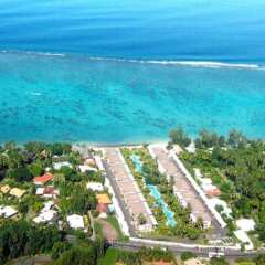Отель Appartement Sunset Beach Carlton Holiday home 2 Французская Полинезия, Пунаауиа - отзывы, цены и фото номеров - забронировать отель Appartement Sunset Beach Carlton Holiday home 2 онлайн пляж фото 2
