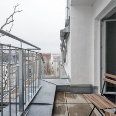 Отель zwischen Messezentrum, Donauinsel und Altstadt Австрия, Вена - отзывы, цены и фото номеров - забронировать отель zwischen Messezentrum, Donauinsel und Altstadt онлайн балкон