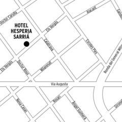 Отель Hesperia Sarria Испания, Барселона - отзывы, цены и фото номеров - забронировать отель Hesperia Sarria онлайн вид на фасад