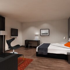 Отель First Hotel Atlantica Норвегия, Олесунн - 1 отзыв об отеле, цены и фото номеров - забронировать отель First Hotel Atlantica онлайн удобства в номере фото 2