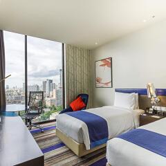 Отель Holiday Inn Express Bangkok Siam комната для гостей фото 5