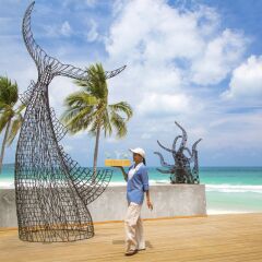 Отель Centara Grand Beach Resort Samui спортивное сооружение