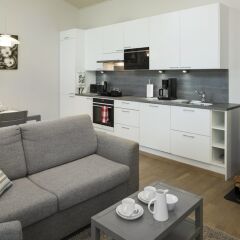 Отель Holiday Club Saimaa Apartments Финляндия, Лаппеэнранта - отзывы, цены и фото номеров - забронировать отель Holiday Club Saimaa Apartments онлайн комната для гостей фото 7