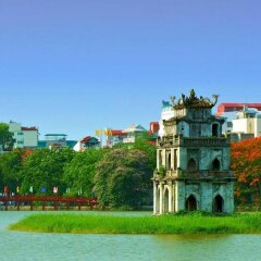 Отель Hanoi Central Homestay Ханой приотельная территория фото 2