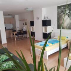 Апартаменты Apartments Jahnstraße комната для гостей фото 5
