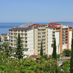 My Home Sky Hotel Турция, Аланья - отзывы, цены и фото номеров - забронировать отель My Home Sky Hotel онлайн балкон